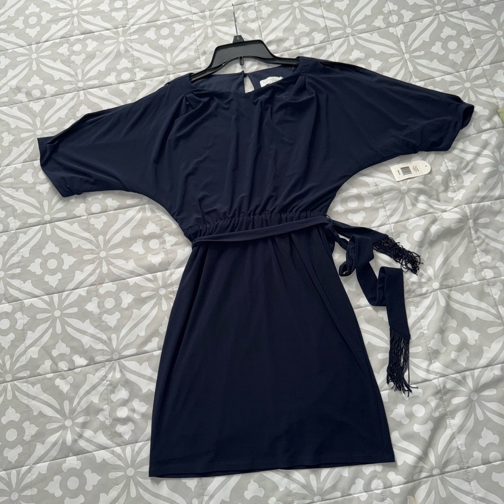 EASTER READY Jessica Simpson Dark Blue Mini Dress